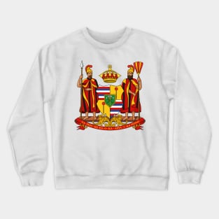 Royal Coat of Arms of the Kingdom of Hawai'i Crewneck Sweatshirt